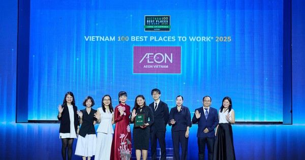 AEON vào Top 10 Nơi Làm Việc tốt nhất Việt Nam