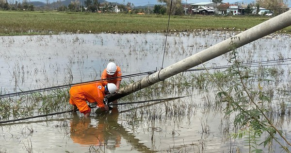 EVNGENCO3 triển khai hỗ trợ khẩn cấp tại miền Trung sau bão số 13