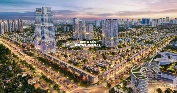 SJ Group triển khai cụm 8 sân pickleball tại khu đô thị Vista Nam An Khánh