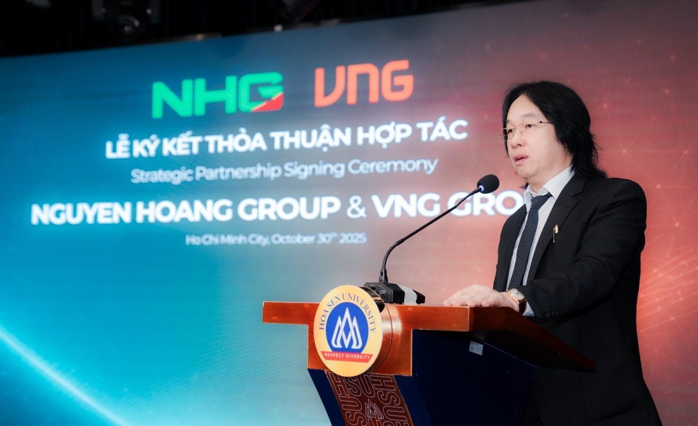 Nguyễn Hoàng Group hợp tác chiến lược với VNG, hợp tác nghiên cứu đào tạo ngành học mới gắn với công nghệ, AI và dữ liệu - Ảnh 1