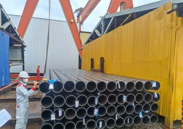 Hòa Phát cung cấp hơn 1.800 tấn ống thép cho Trung tâm Hội nghị APEC 2027 - Ảnh 1