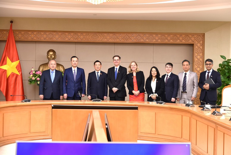 Phó Thủ tướng Hồ Đức Phớc tiếp Phó Chủ tịch Ngân hàng Thế giới (WB) - Ảnh 3