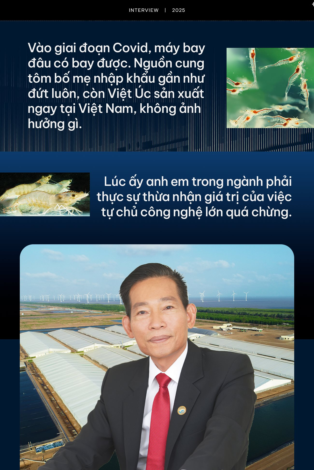 'Vua tôm giống' Lương Thanh Văn và 'vũ khí' công nghệ rút ngắn 30 ngày nuôi, tham vọng đưa tôm Việt cạnh tranh với Ecuador, Ấn Độ - Ảnh 7