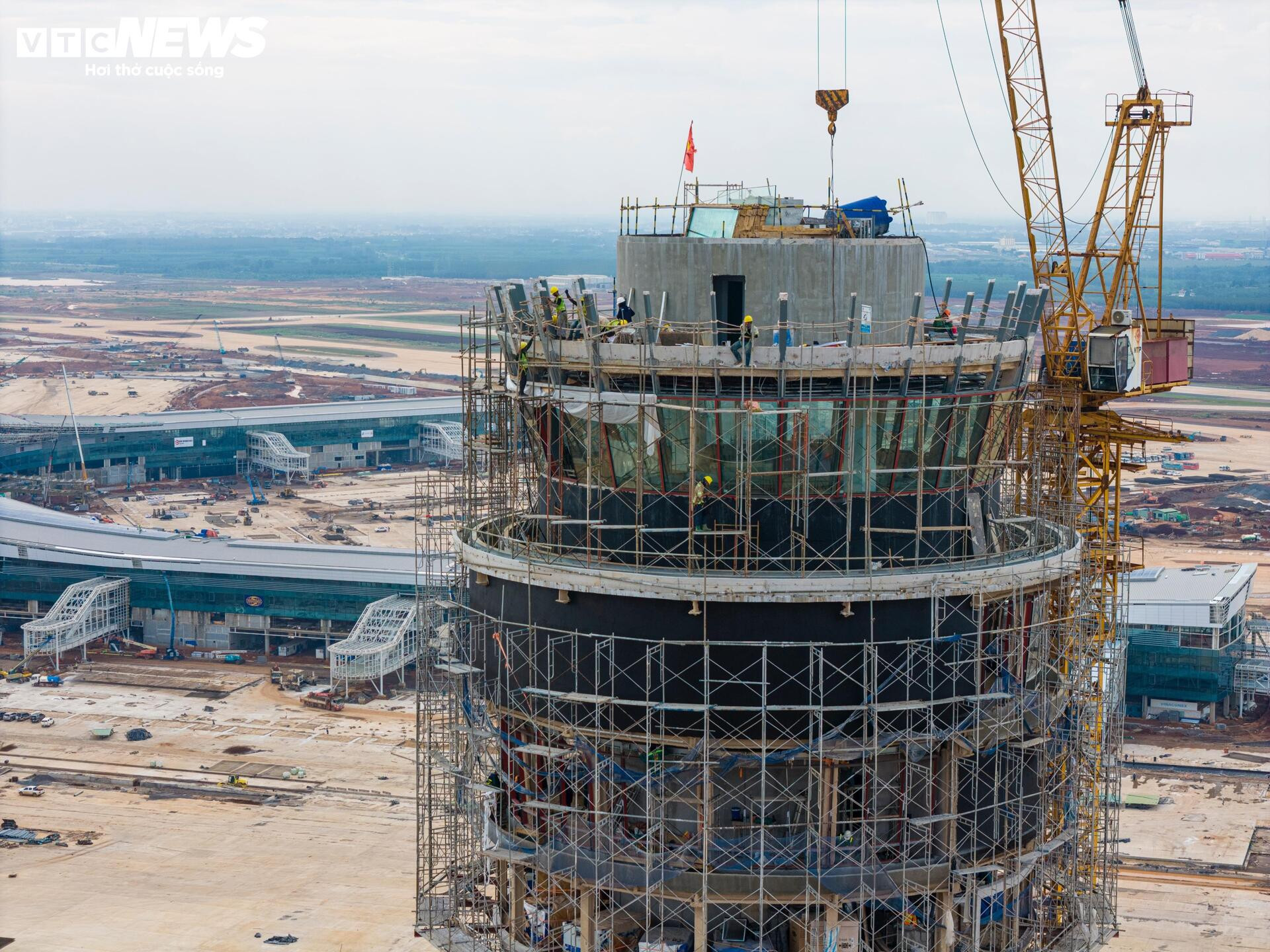 Toàn cảnh sân bay Long Thành trước ngày đón chuyến bay đầu tiên - Ảnh 10