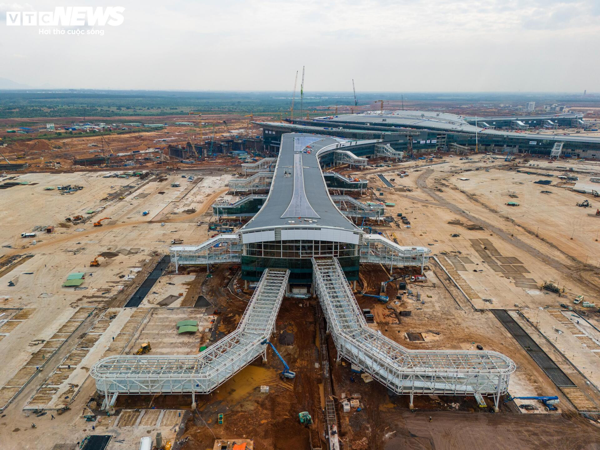 Toàn cảnh sân bay Long Thành trước ngày đón chuyến bay đầu tiên - Ảnh 11
