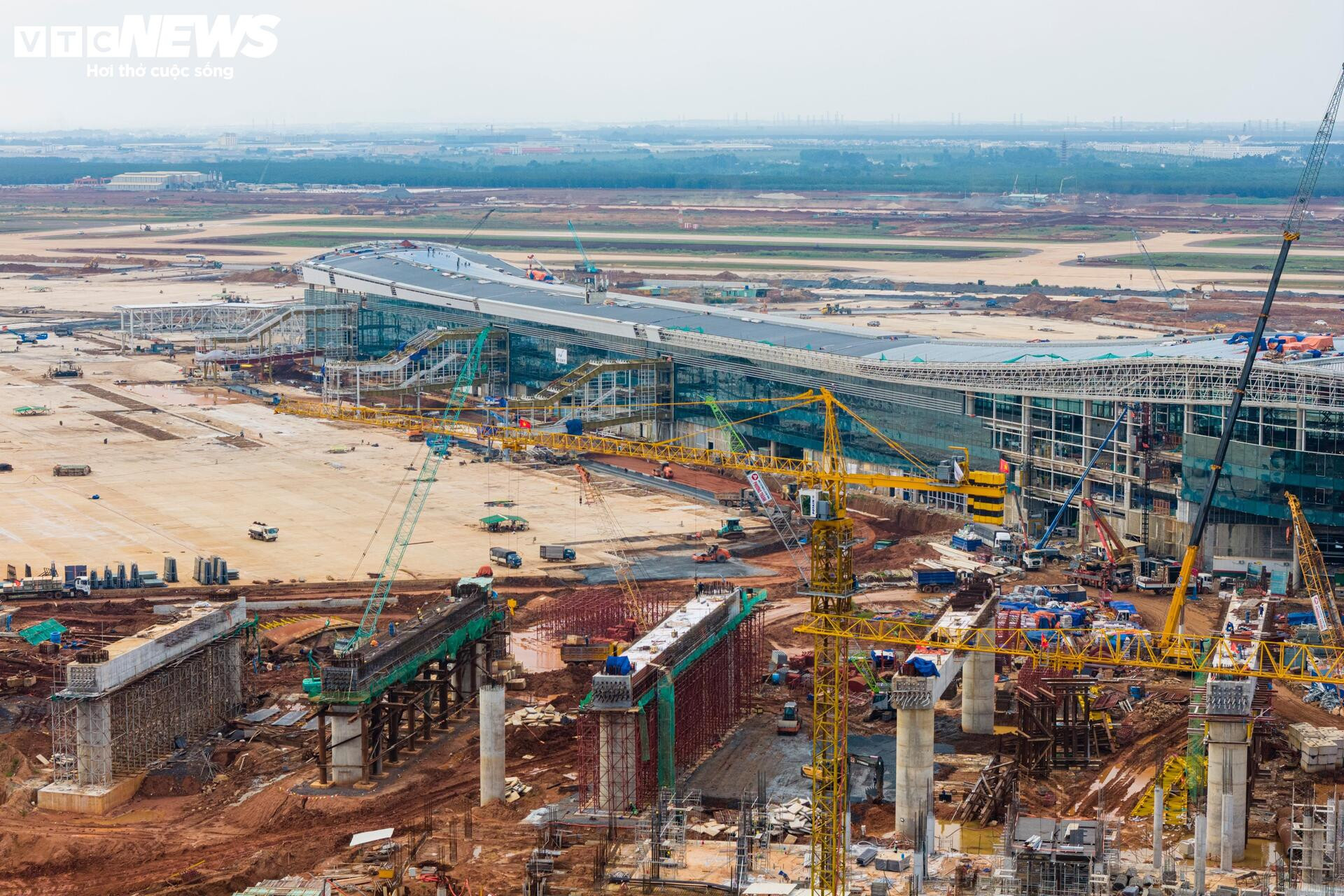 Toàn cảnh sân bay Long Thành trước ngày đón chuyến bay đầu tiên - Ảnh 6