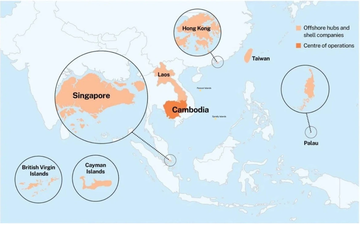 'Vòi bạch tuộc' vươn xa từ đế chế lừa đảo 15 tỷ USD của ông trùm Trần Chí - Ảnh 1
