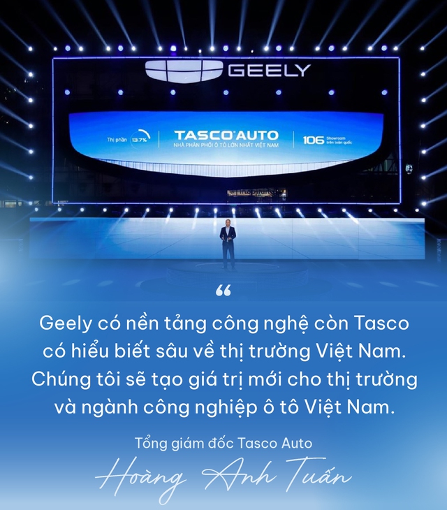 Tổng giám đốc Tasco Auto Hoàng Anh Tuấn: “Bắt tay Geely để bán xe Trung Quốc là tự nhận cái khó về mình, nhưng đáng để thử” - Ảnh 2