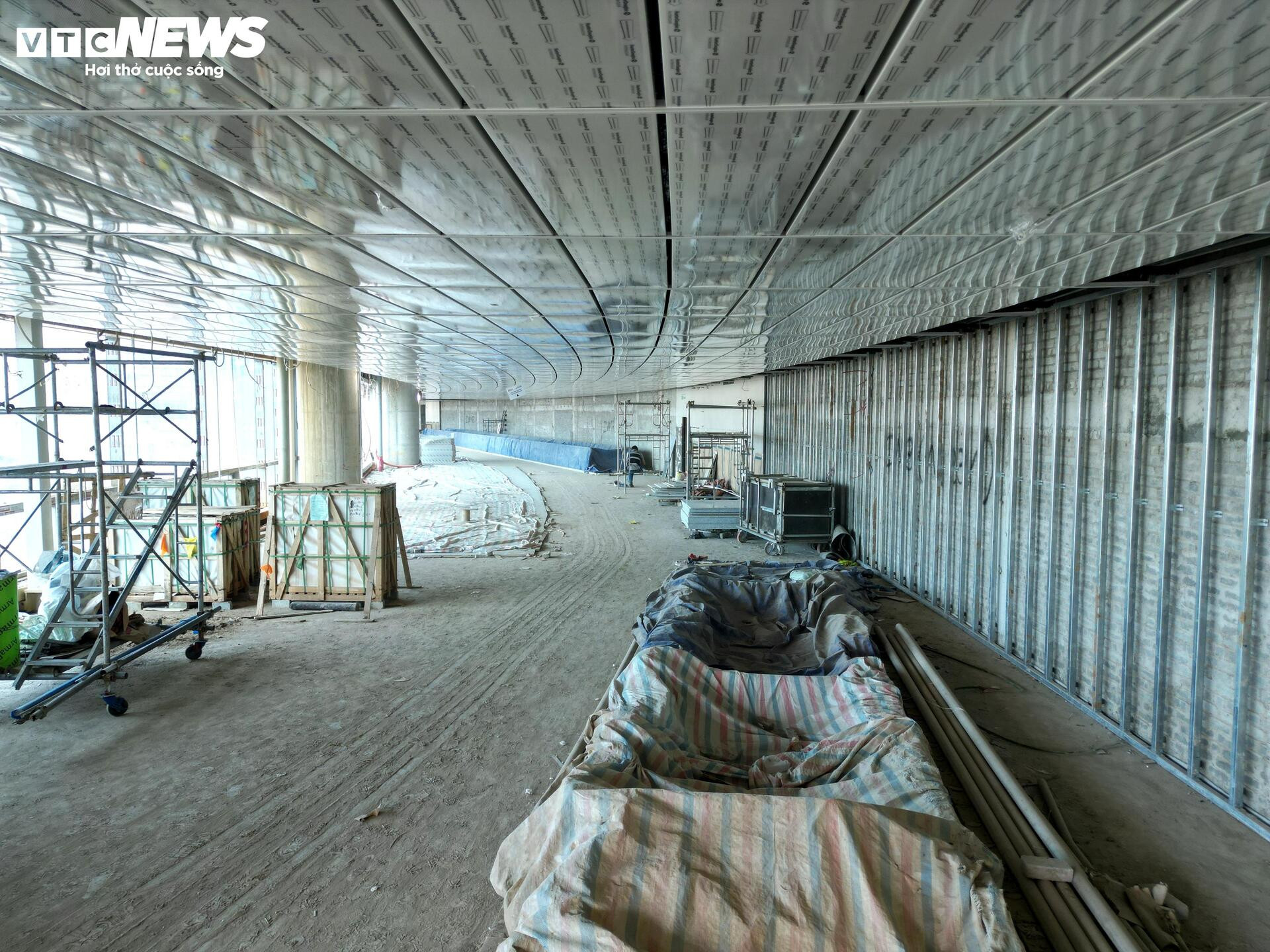 Bên trong nhà ga sân bay Long Thành trước ngày đón chuyến bay đầu tiên - Ảnh 19