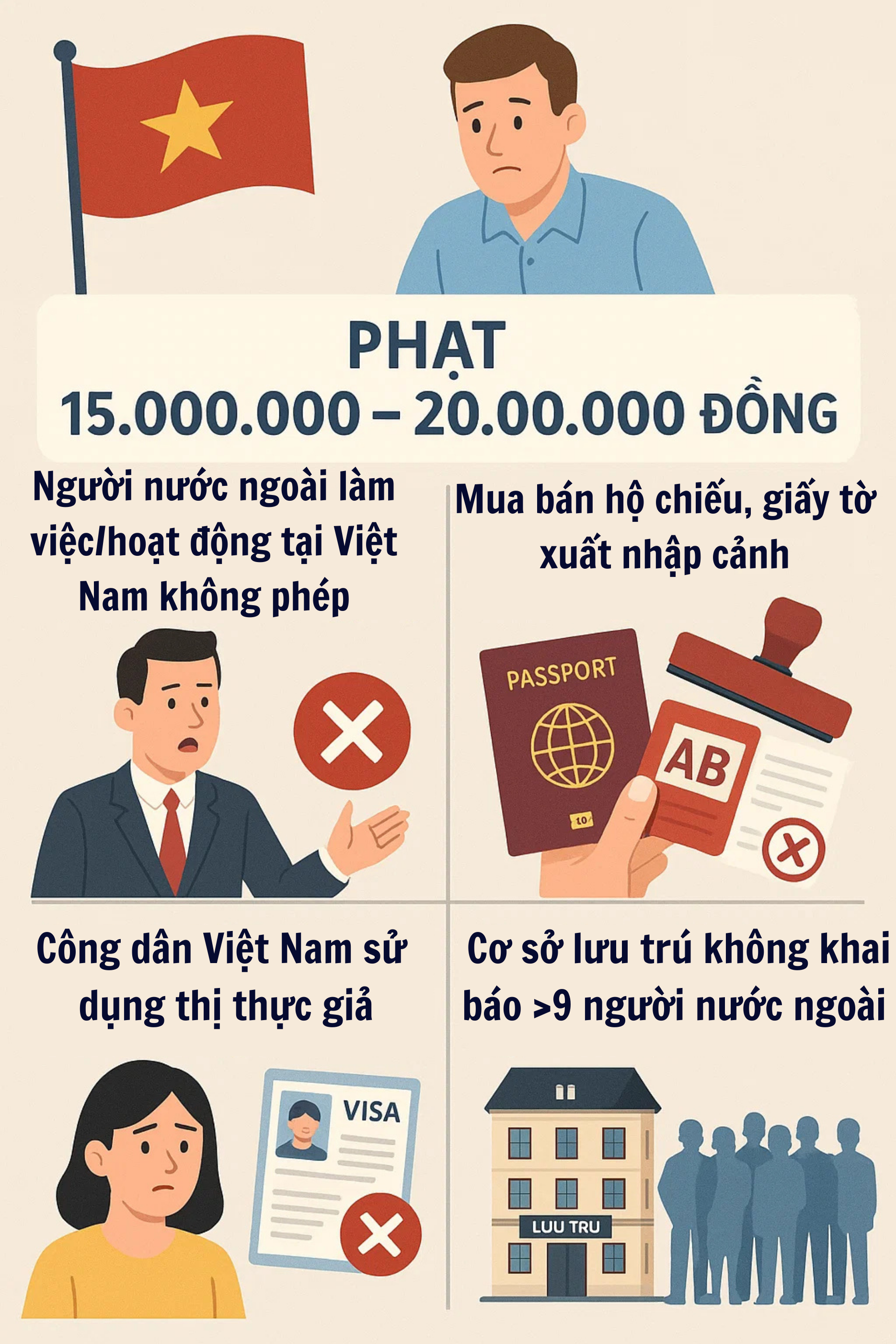 Thông báo khẩn liên quan đến xuất nhập cảnh của tất cả người dân cả nước từ ngày 15/12 - Ảnh 3