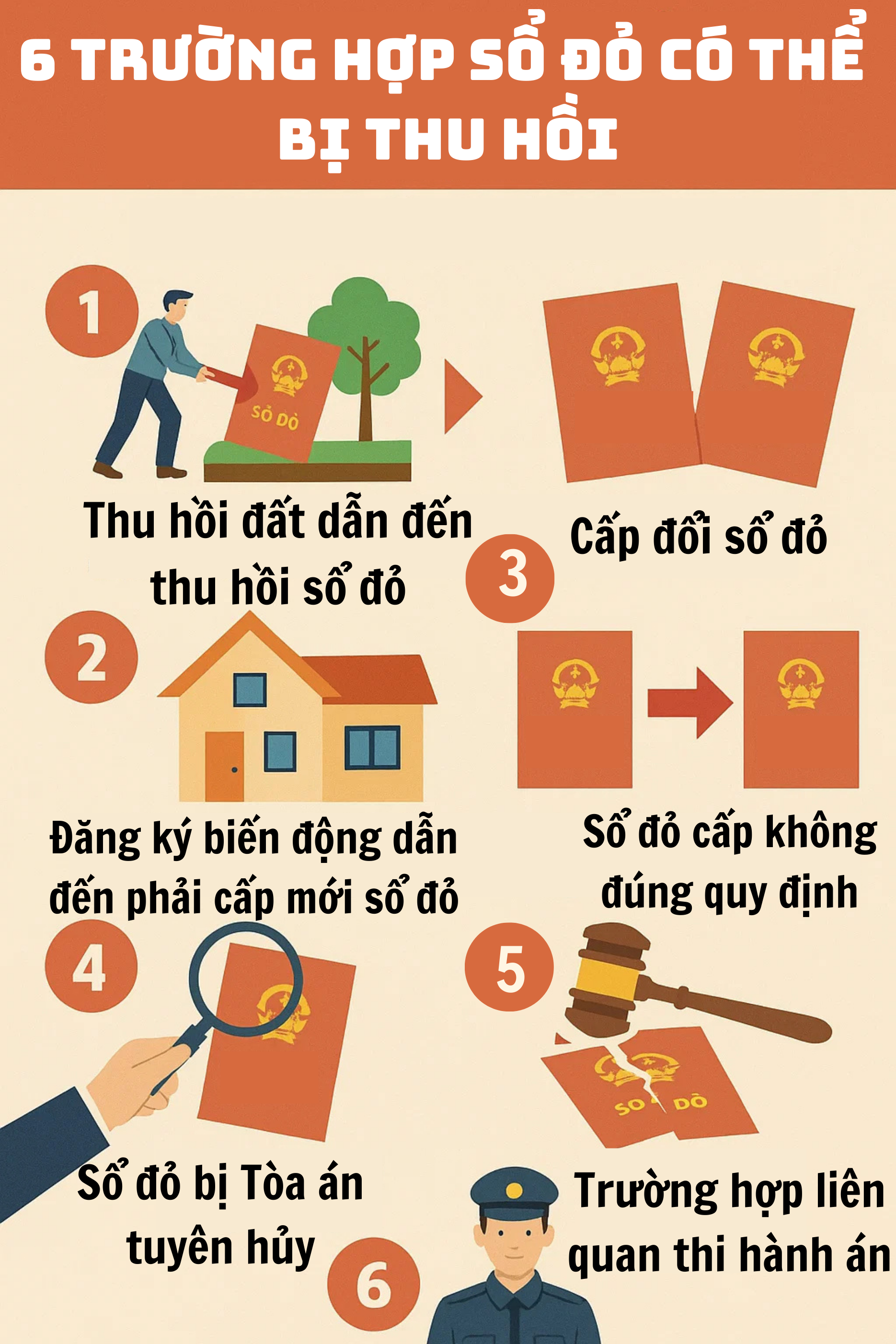 Thông báo đặc biệt quan trọng liên quan đến việc thu hồi sổ đỏ, tất cả người dân chú ý! - Ảnh 1