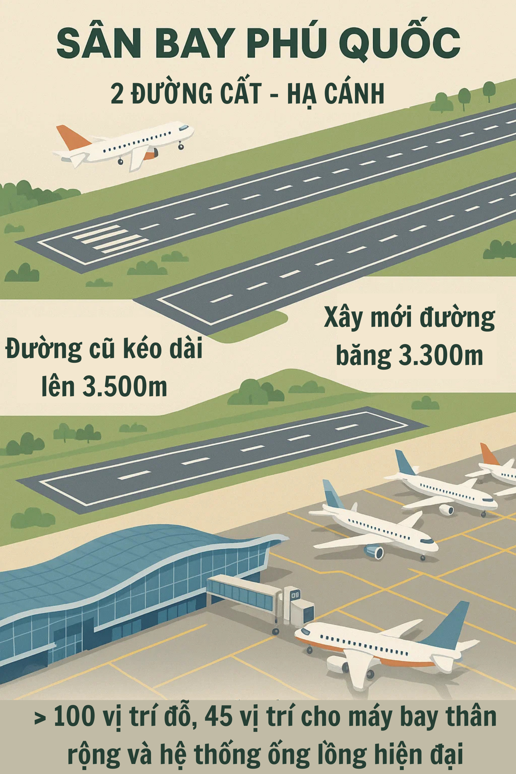 Chính thức: Tập đoàn Việt Nam tiếp nhận toàn bộ sân bay "biểu tượng vị thế quốc gia" tại sự kiện VVIP 2027 - Ảnh 3