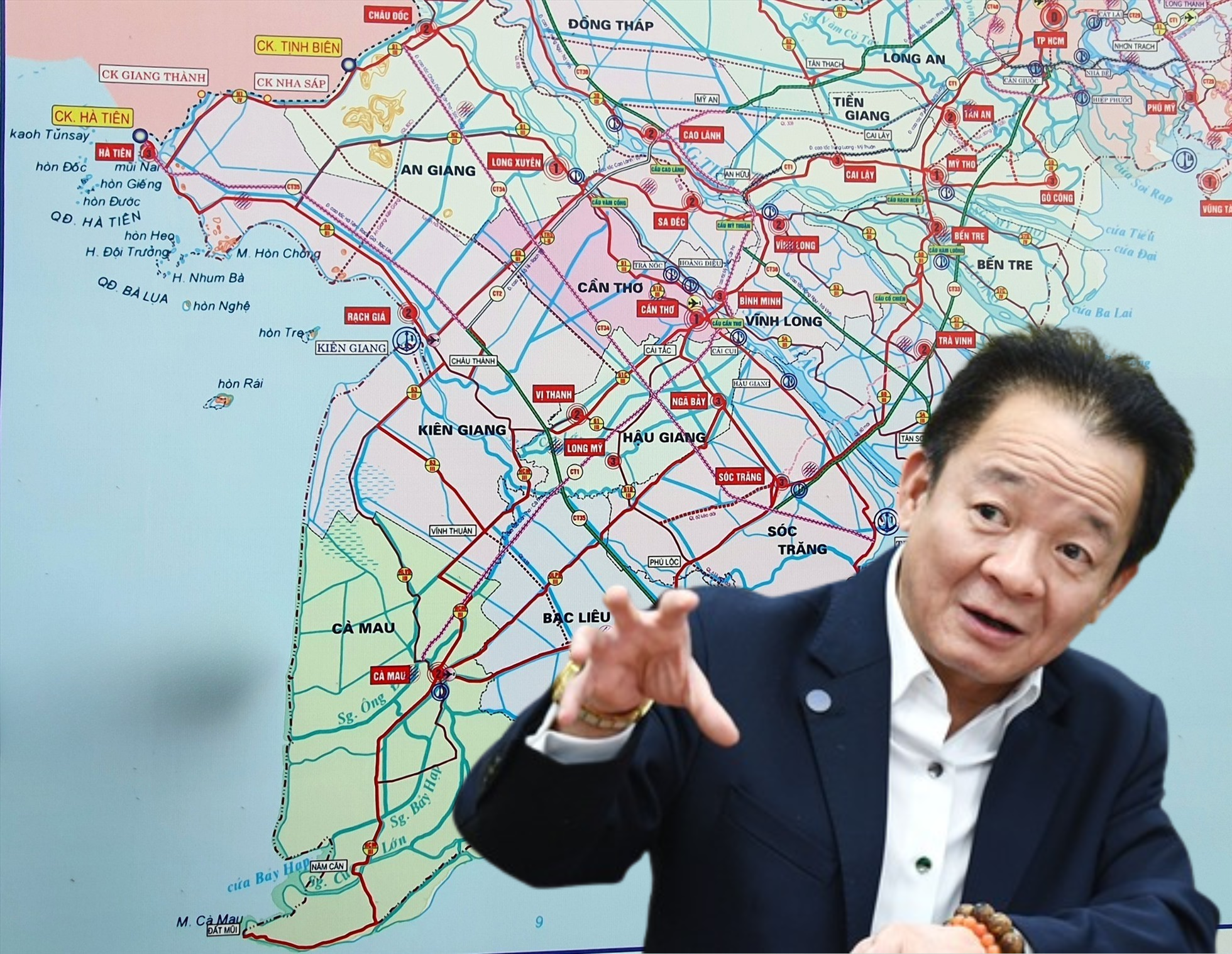 Tập đoàn T&T của bầu Hiển đề xuất làm tuyến đường cao tốc dài hơn 81 km nối đô thị Cà Mau - Bạc Liêu và kết nối trực tiếp với cao tốc TP.HCM – Tiền Giang – Sóc Trăng - Ảnh 1