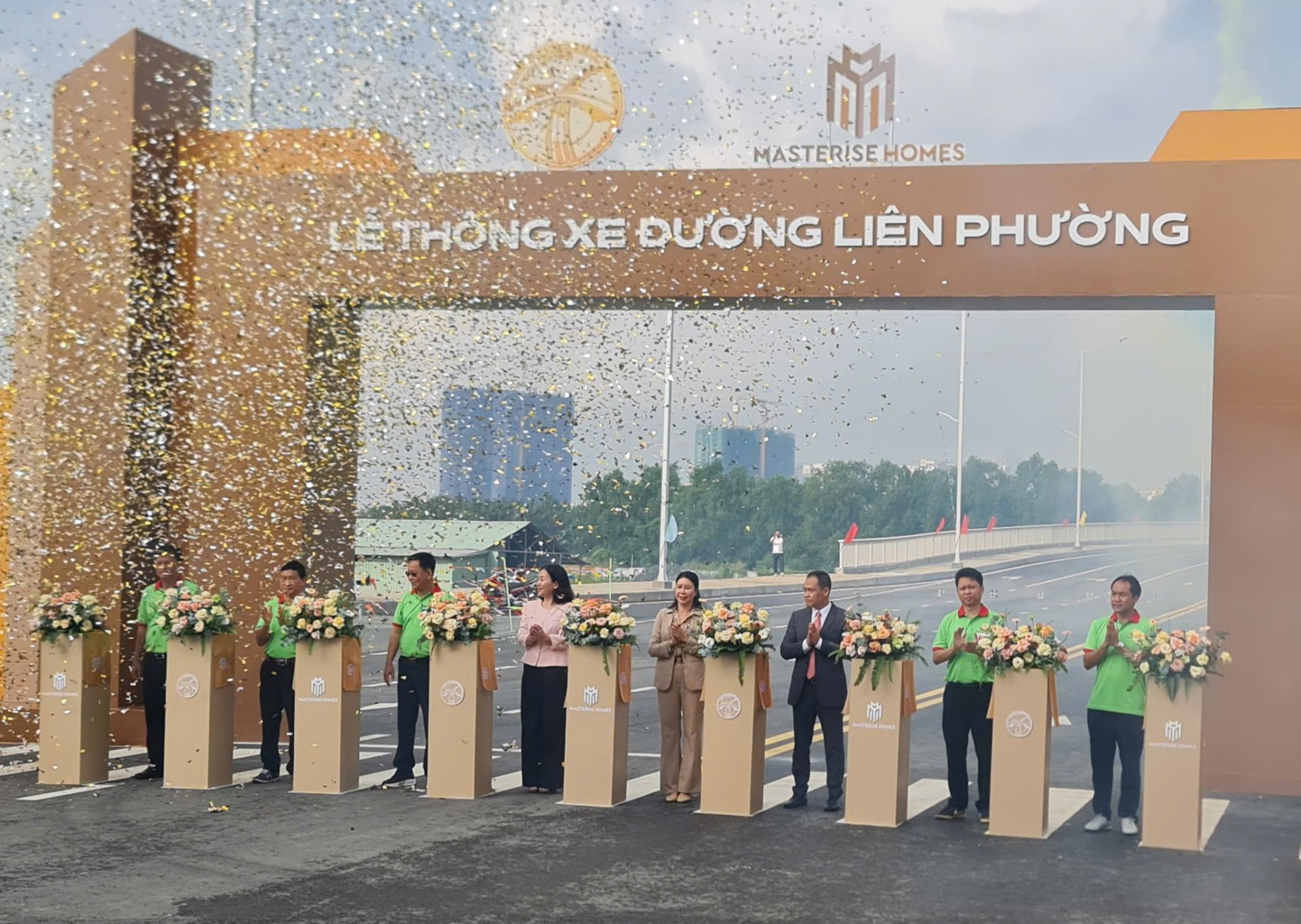 TP HCM: Thông xe đường Liên Phường, giảm áp lực nút giao An Phú - Ảnh 1