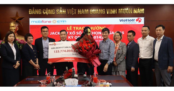 Mua một dãy số suốt 2 năm, người đàn ông Khánh Hòa trúng gần 134 tỷ đồng