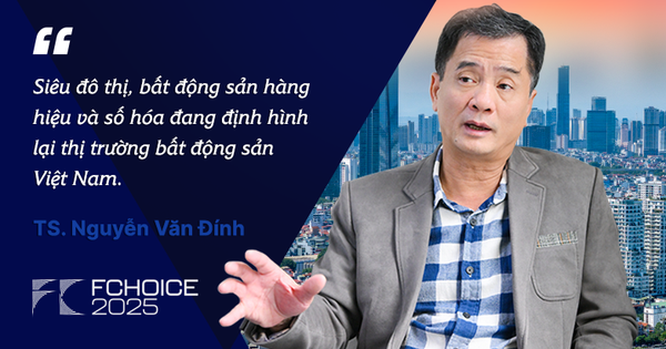 TS. Nguyễn Văn Đính: Bất động sản 2025 tăng trưởng đáng kinh ngạc