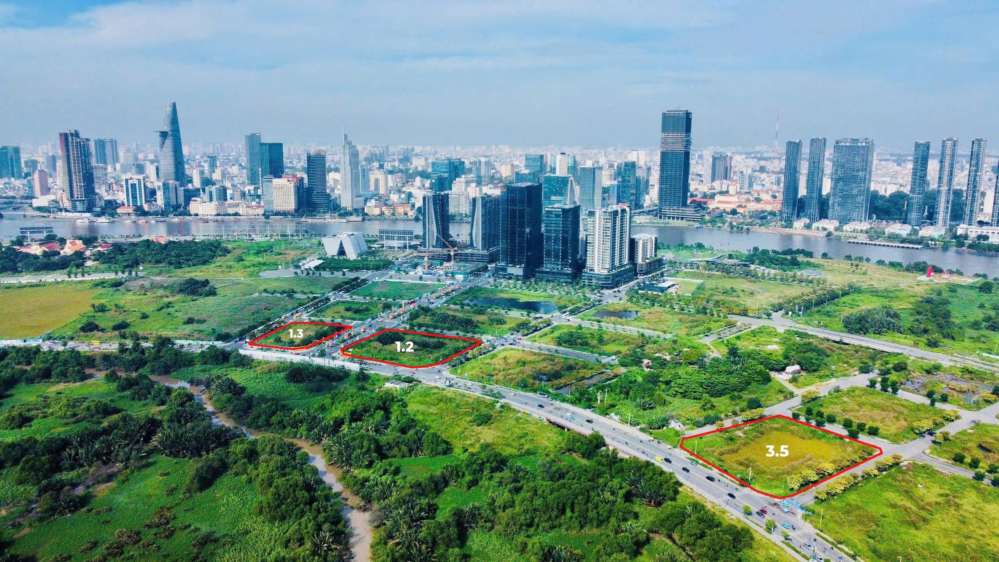 Toàn cảnh 3 lô đất "vàng" sắp đấu giá ở Thủ Thiêm - Ảnh 1