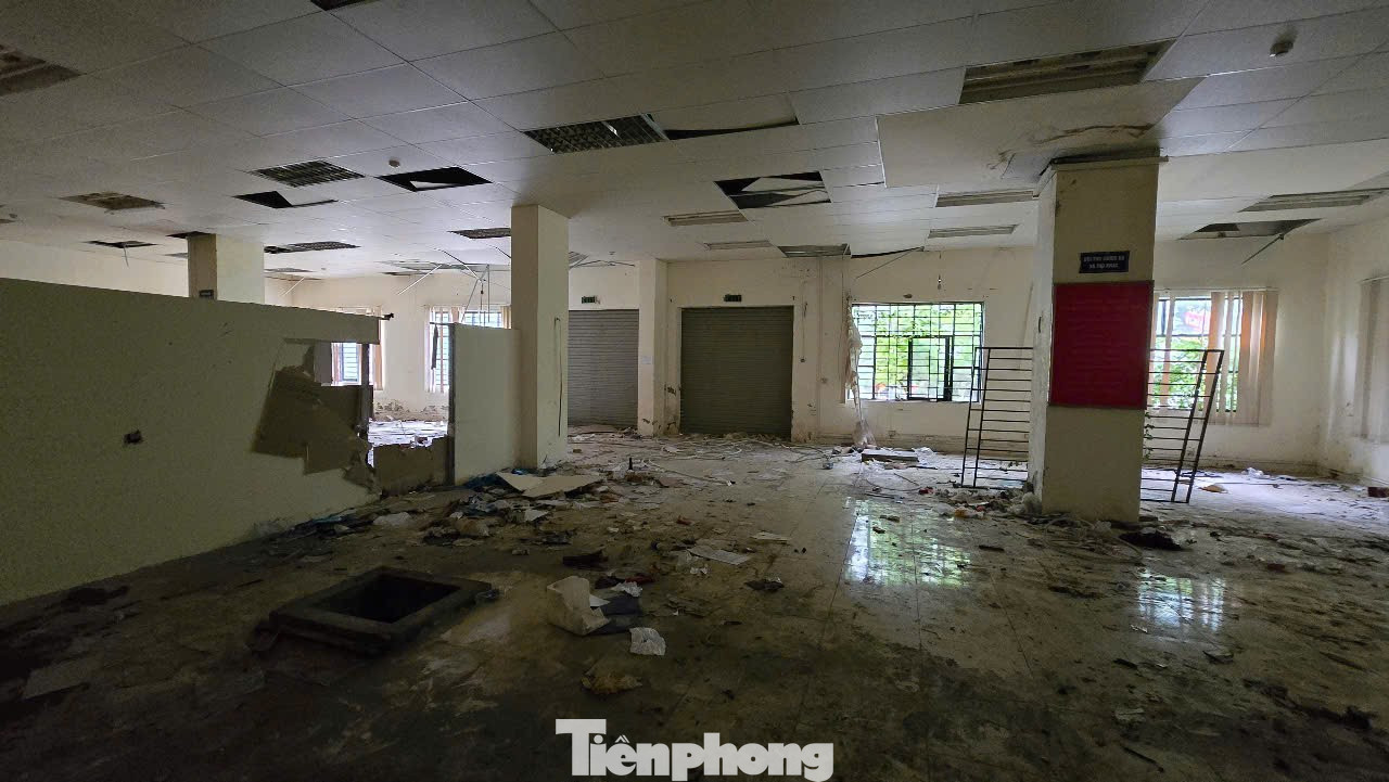 Cảnh lạnh lẽo, lãng phí khu 7 tòa nhà tái định cư bỏ hoang ở Hà Nội - Ảnh 12