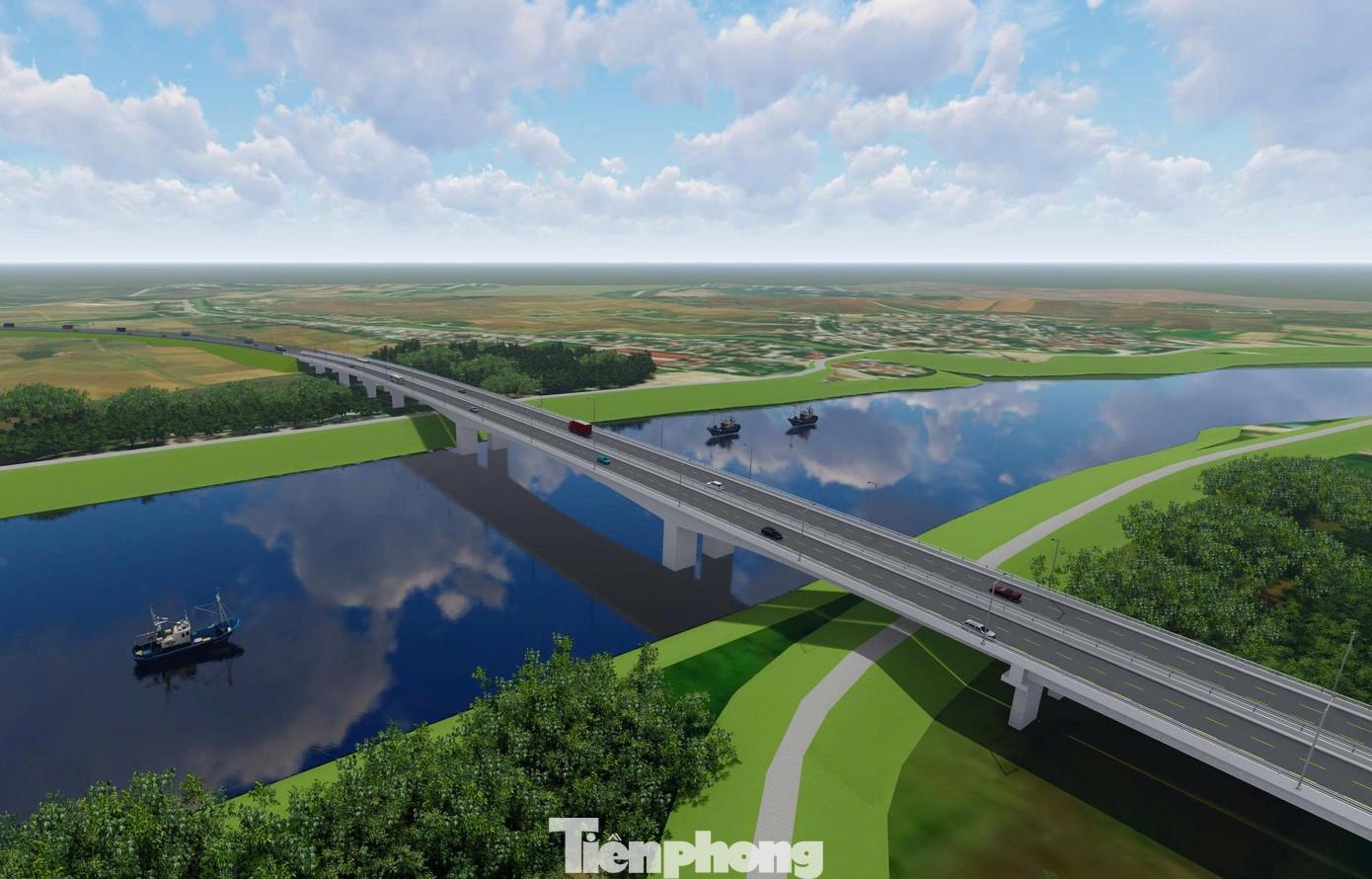 Hình ảnh thiết kế tuyến đường 10 làn xe nối trung tâm Thái Bình với Phố Hiến - Ảnh 3