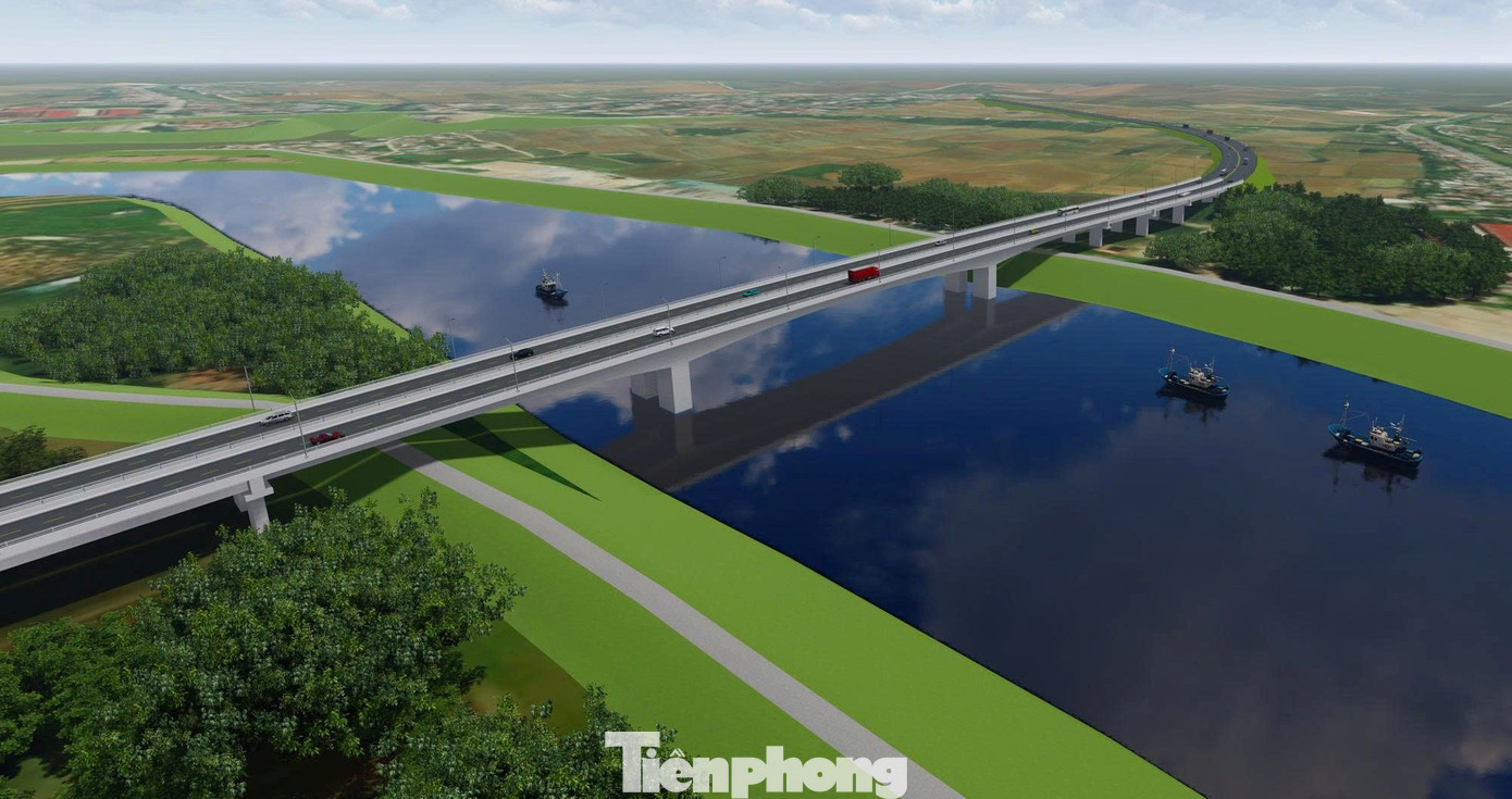 Hình ảnh thiết kế tuyến đường 10 làn xe nối trung tâm Thái Bình với Phố Hiến - Ảnh 5