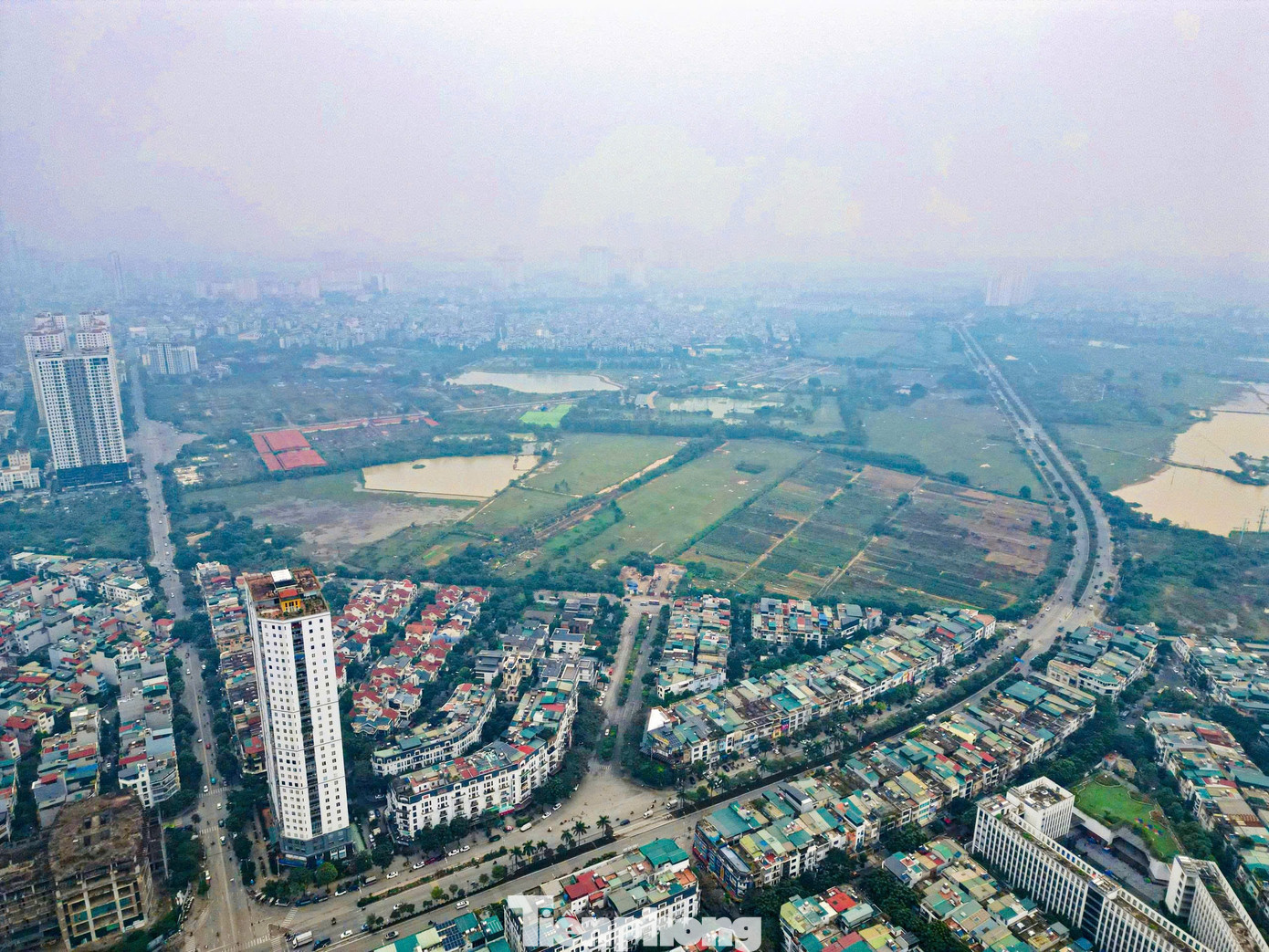 Hiện trạng khu đất làm công viên, quảng trường nhạc nước gần 100ha ở Hà Nội - Ảnh 1