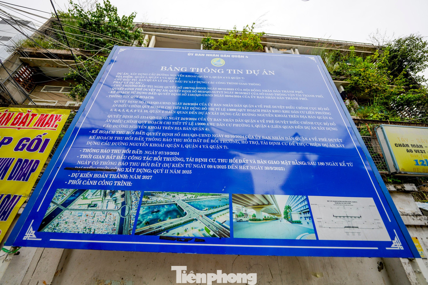 Người dân tháo dỡ nhà cửa, giao mặt bằng thi công cầu Nguyễn Khoái - Ảnh 3