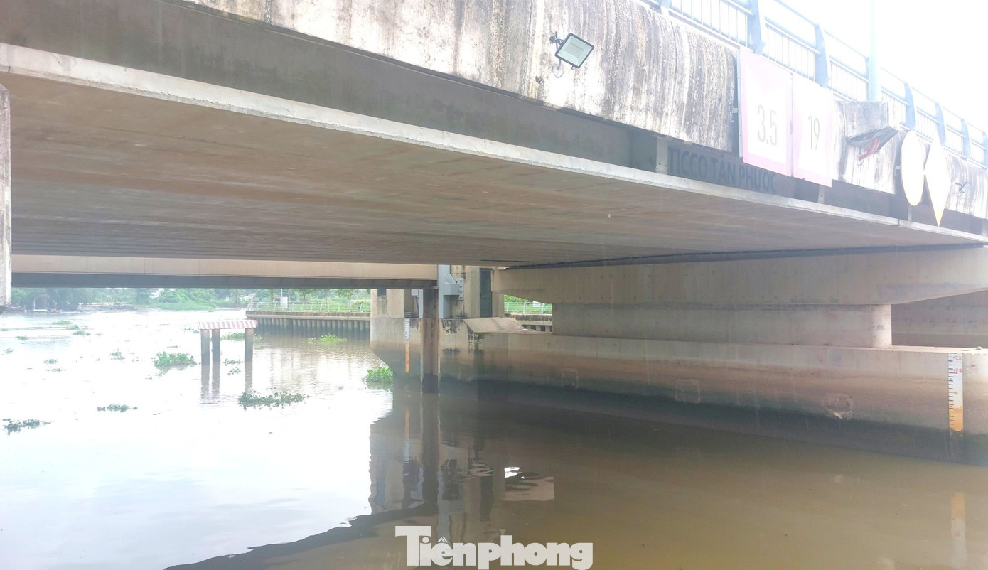 Tận thấy hệ thống tự động ngăn triều, chống ngập phía Bắc TPHCM - Ảnh 5