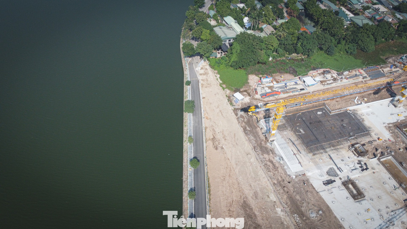 Hà Nội: Đại công trường Nhà hát Ngọc Trai gấp rút thi công - Ảnh 6