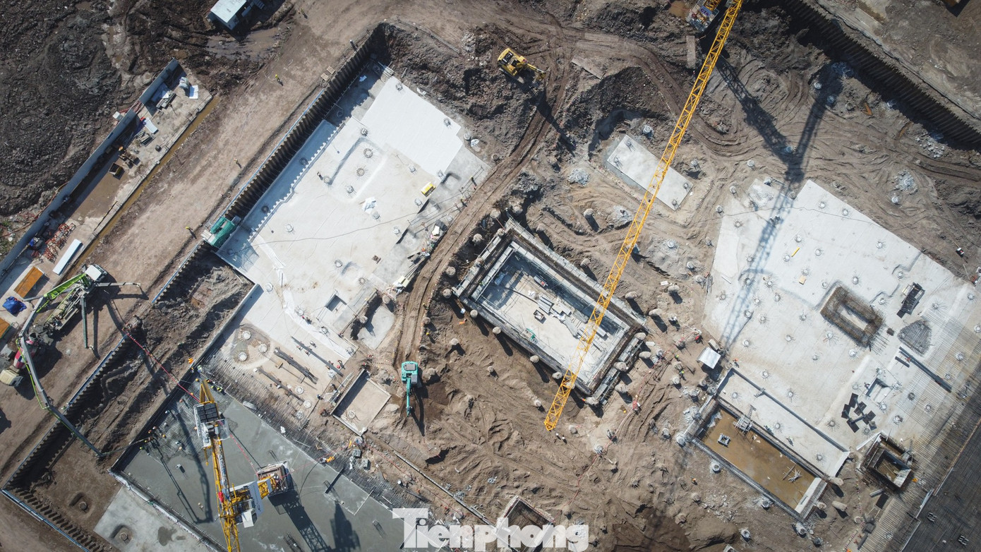 Hà Nội: Đại công trường Nhà hát Ngọc Trai gấp rút thi công - Ảnh 5