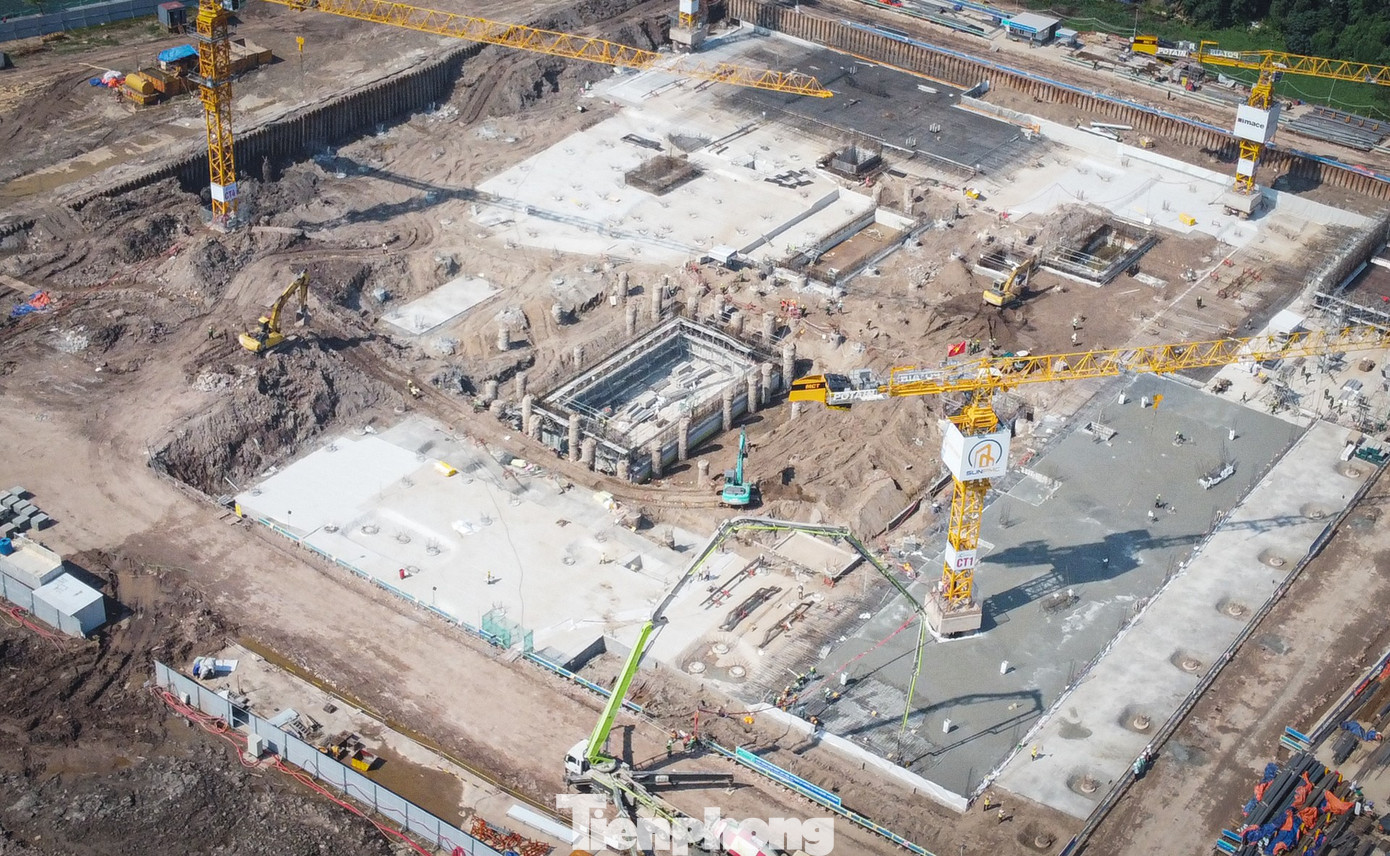 Hà Nội: Đại công trường Nhà hát Ngọc Trai gấp rút thi công - Ảnh 4