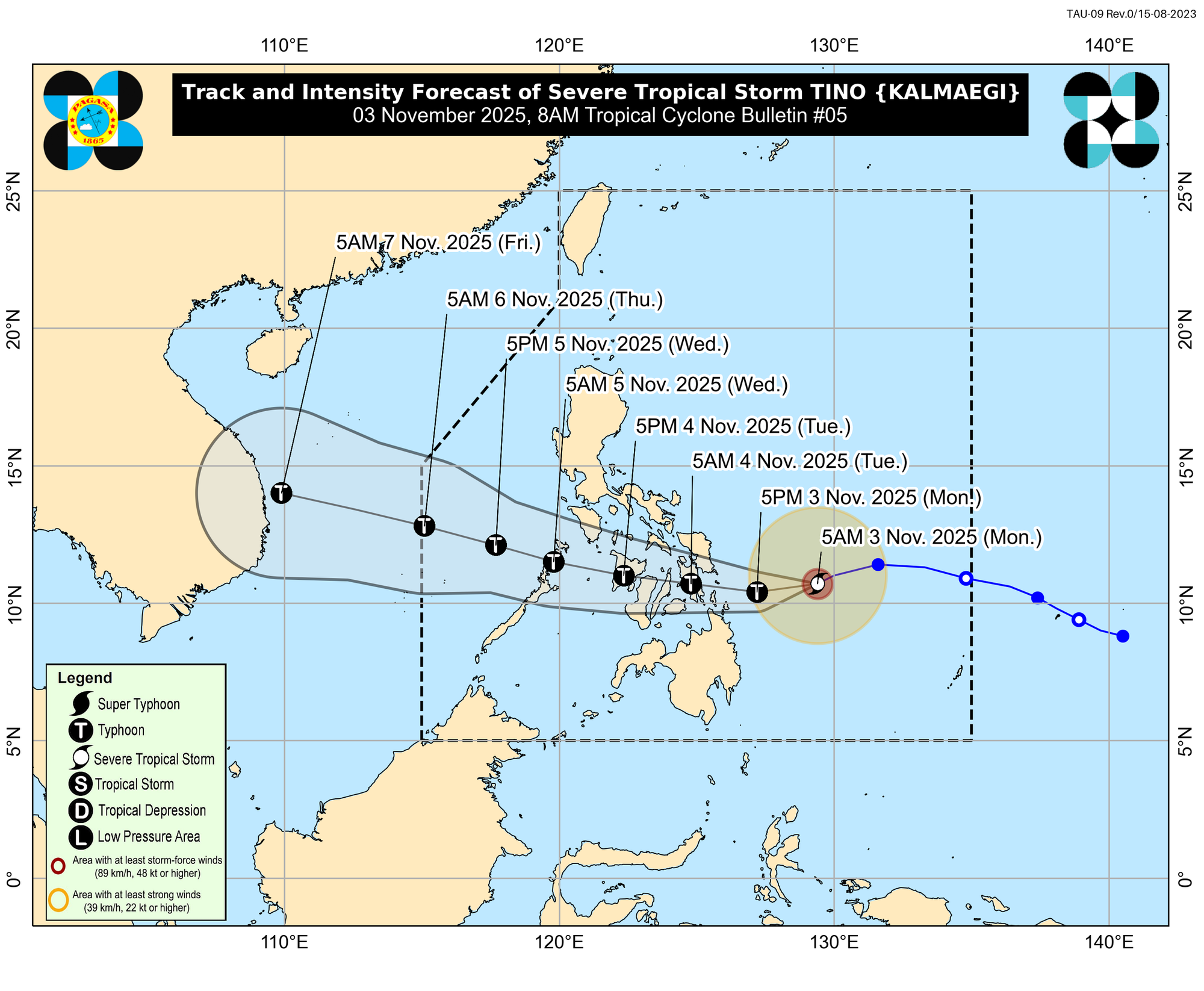 Dự báo đáng lo ngại của Philippines về cấp "siêu bão" của Kalmaegi - Ảnh 1