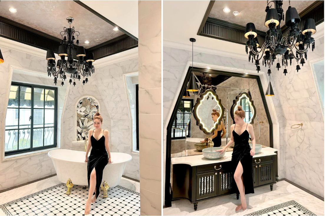 Có gì trong căn biệt thự "ở tạm" của vợ chồng Đoàn Di Băng? - Ảnh 9