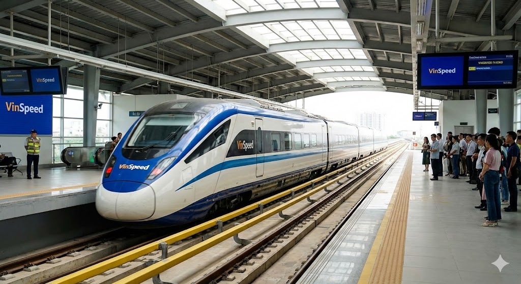 Động thái mới của tỉ phú Phạm Nhật Vượng tại công ty đường sắt cao tốc VinSpeed - Ảnh 1