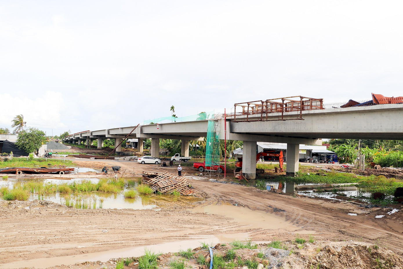 Tận thấy dự án nghìn tỷ thi công kiểu 'rùa bò' ở Cần Thơ - Ảnh 11