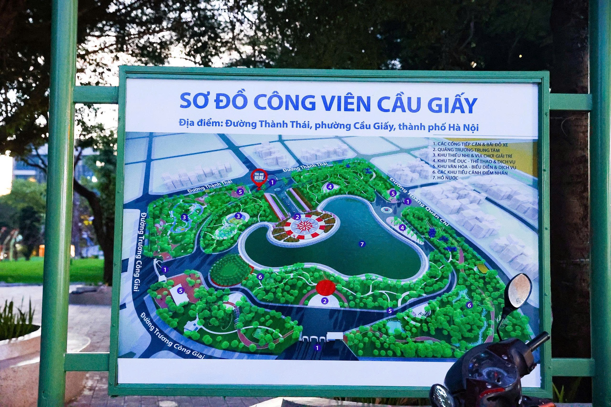 Hà Nội: Diện mạo mới công viên Cầu Giấy sau cải tạo - Ảnh 2