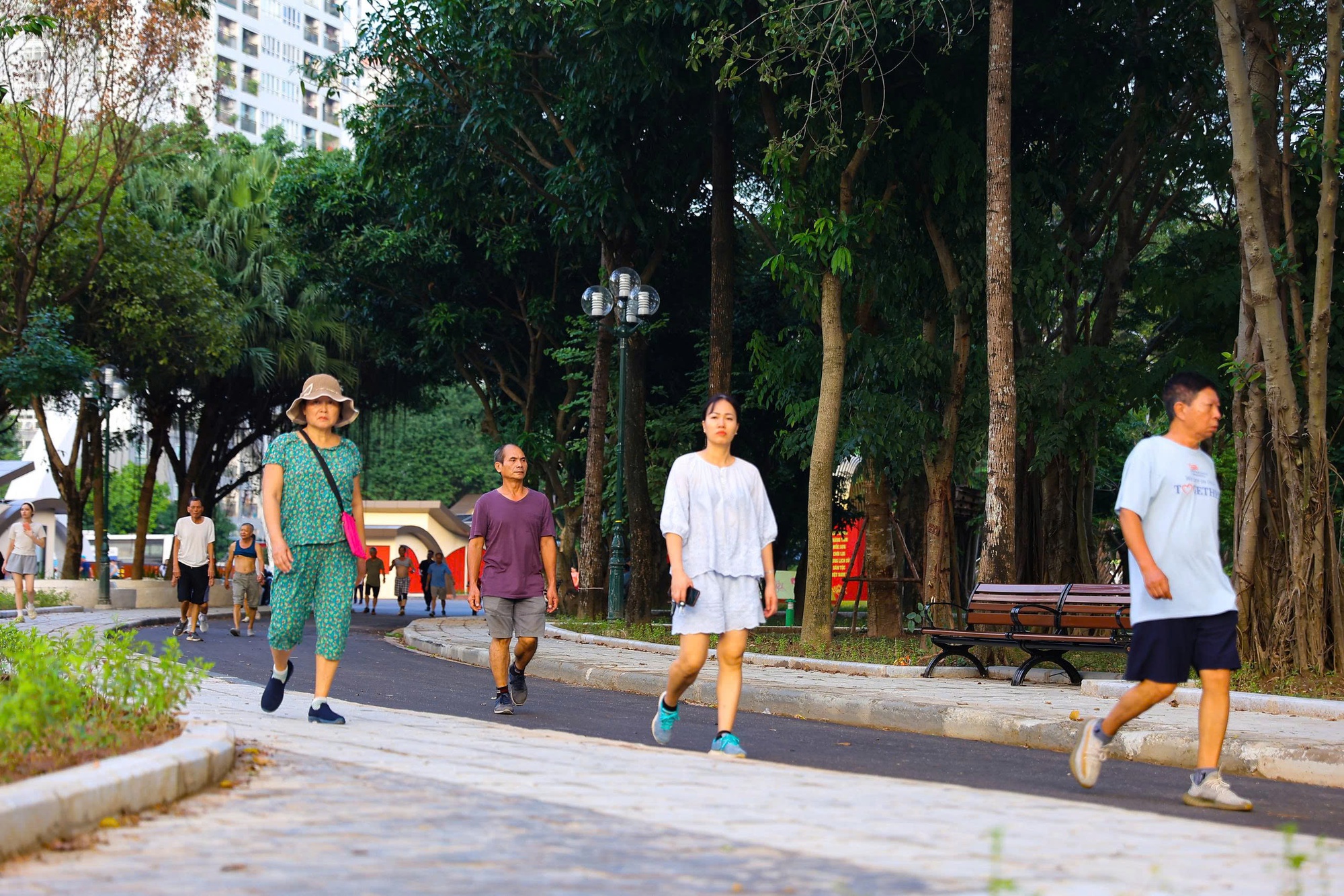 Hà Nội: Diện mạo mới công viên Cầu Giấy sau cải tạo - Ảnh 18