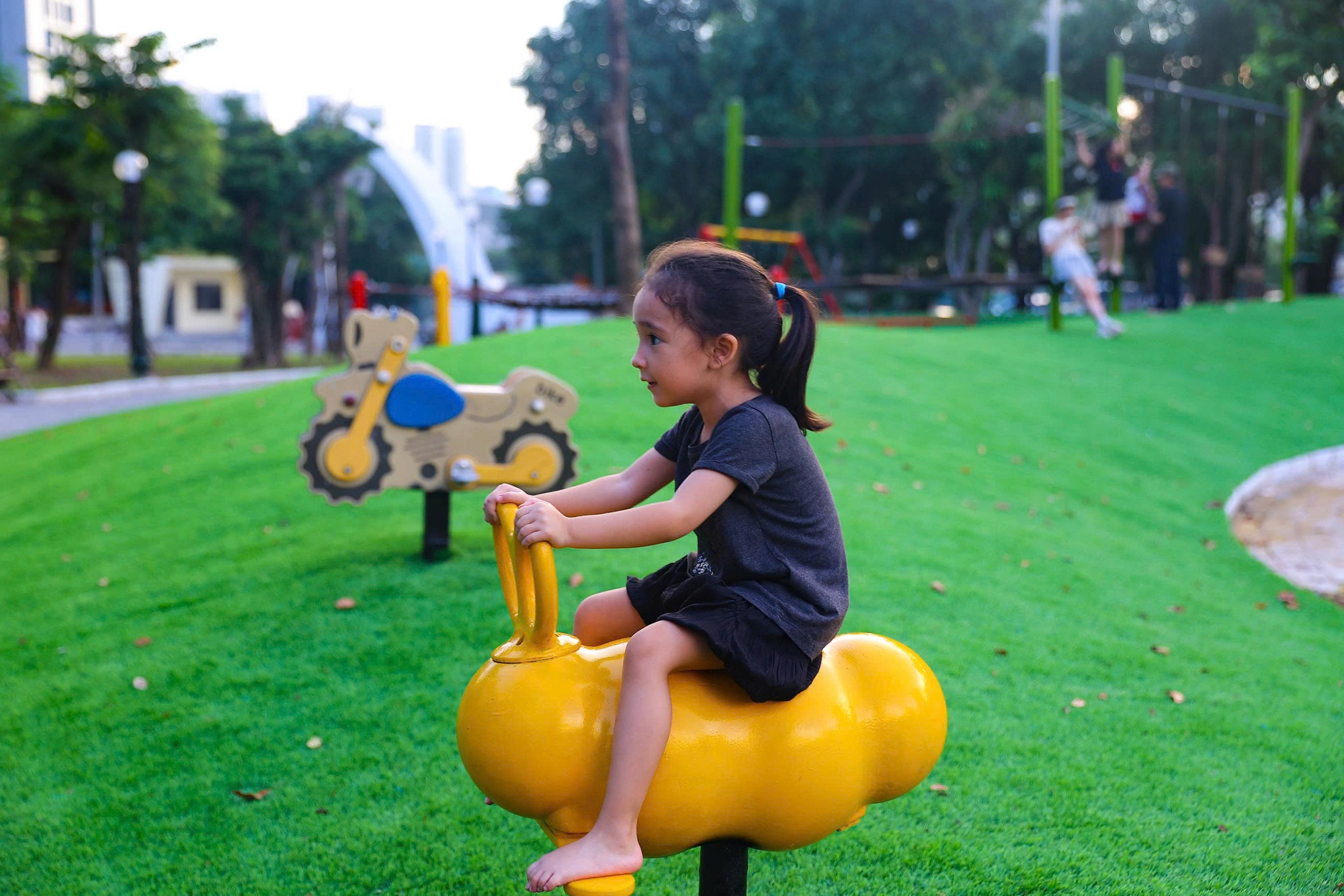 Hà Nội: Diện mạo mới công viên Cầu Giấy sau cải tạo - Ảnh 15