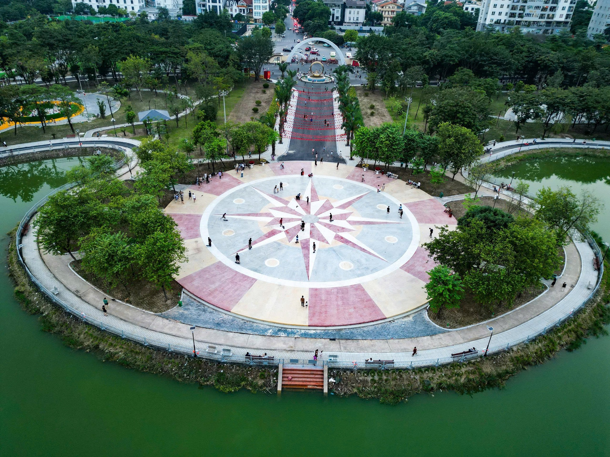 Hà Nội: Diện mạo mới công viên Cầu Giấy sau cải tạo - Ảnh 6