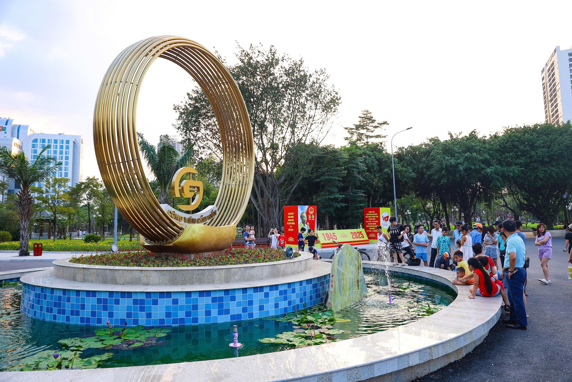 Hà Nội: Diện mạo mới công viên Cầu Giấy sau cải tạo - Ảnh 4