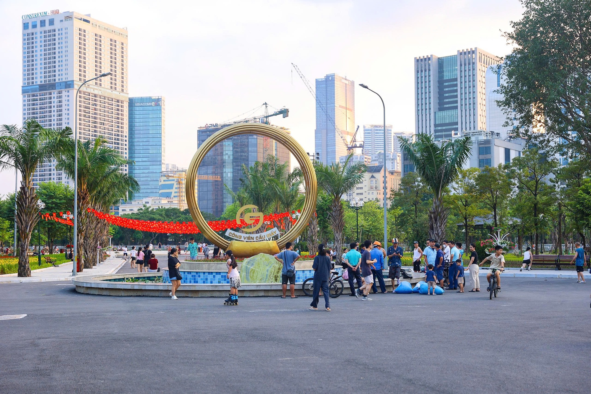 Hà Nội: Diện mạo mới công viên Cầu Giấy sau cải tạo - Ảnh 3