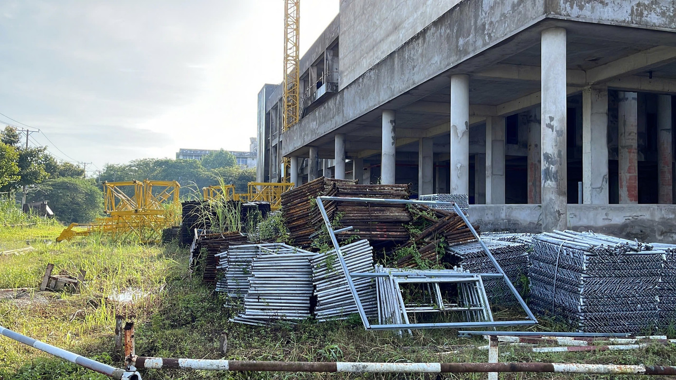 Tận thấy dự án nghìn tỷ thi công kiểu 'rùa bò' ở Cần Thơ - Ảnh 6