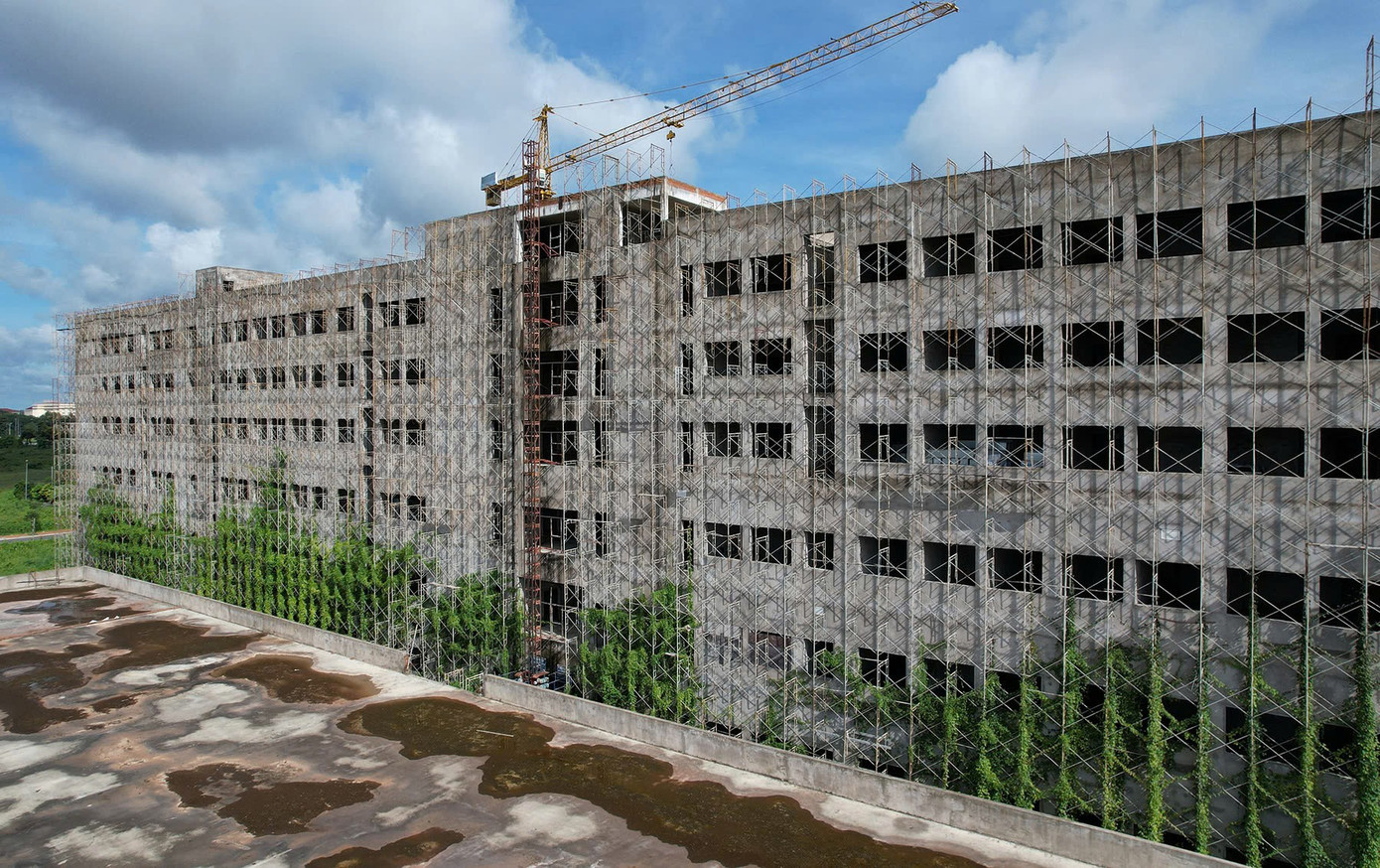 Tận thấy dự án nghìn tỷ thi công kiểu 'rùa bò' ở Cần Thơ - Ảnh 5