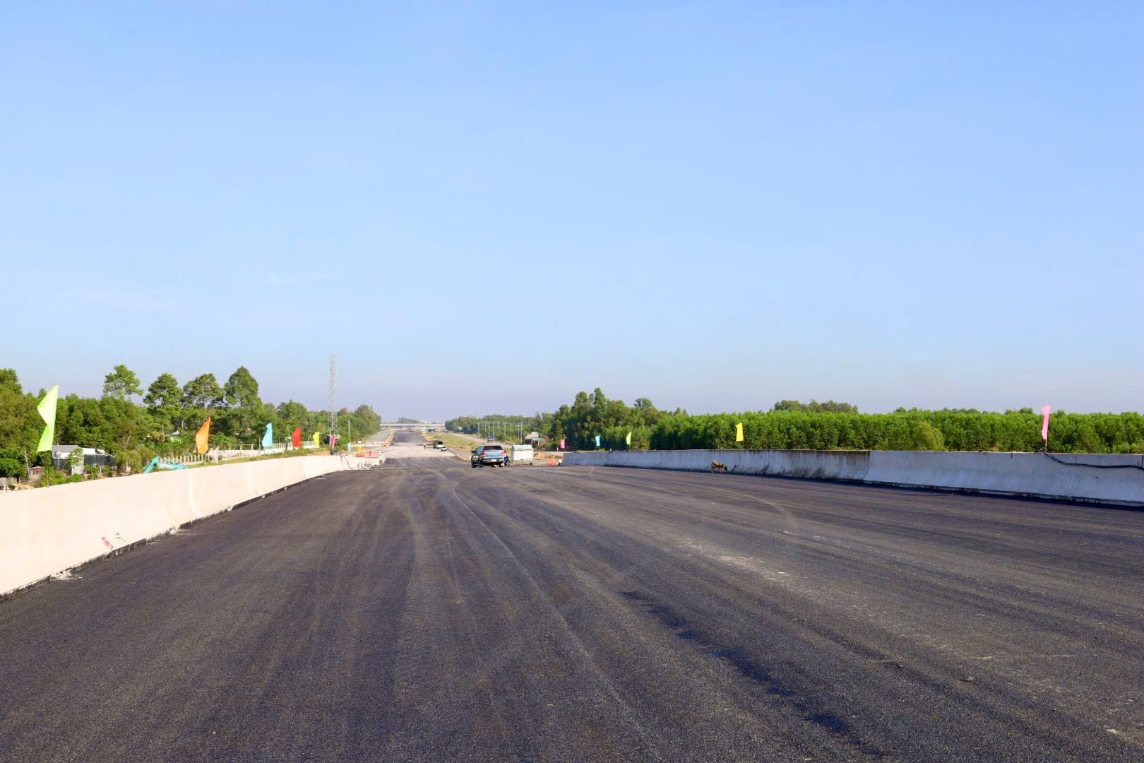 Những cây số Vành đai 3 đầu tiên sắp thông xe đạt tiến độ - Ảnh 9