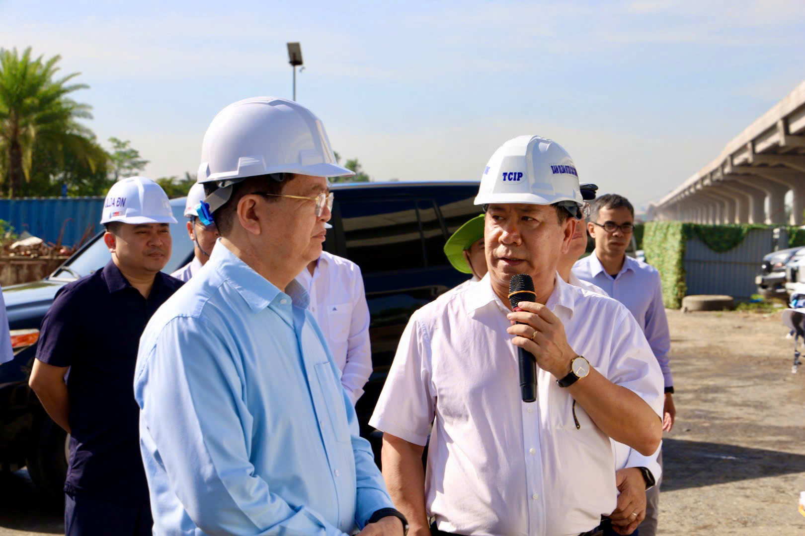 Những cây số Vành đai 3 đầu tiên sắp thông xe đạt tiến độ - Ảnh 2