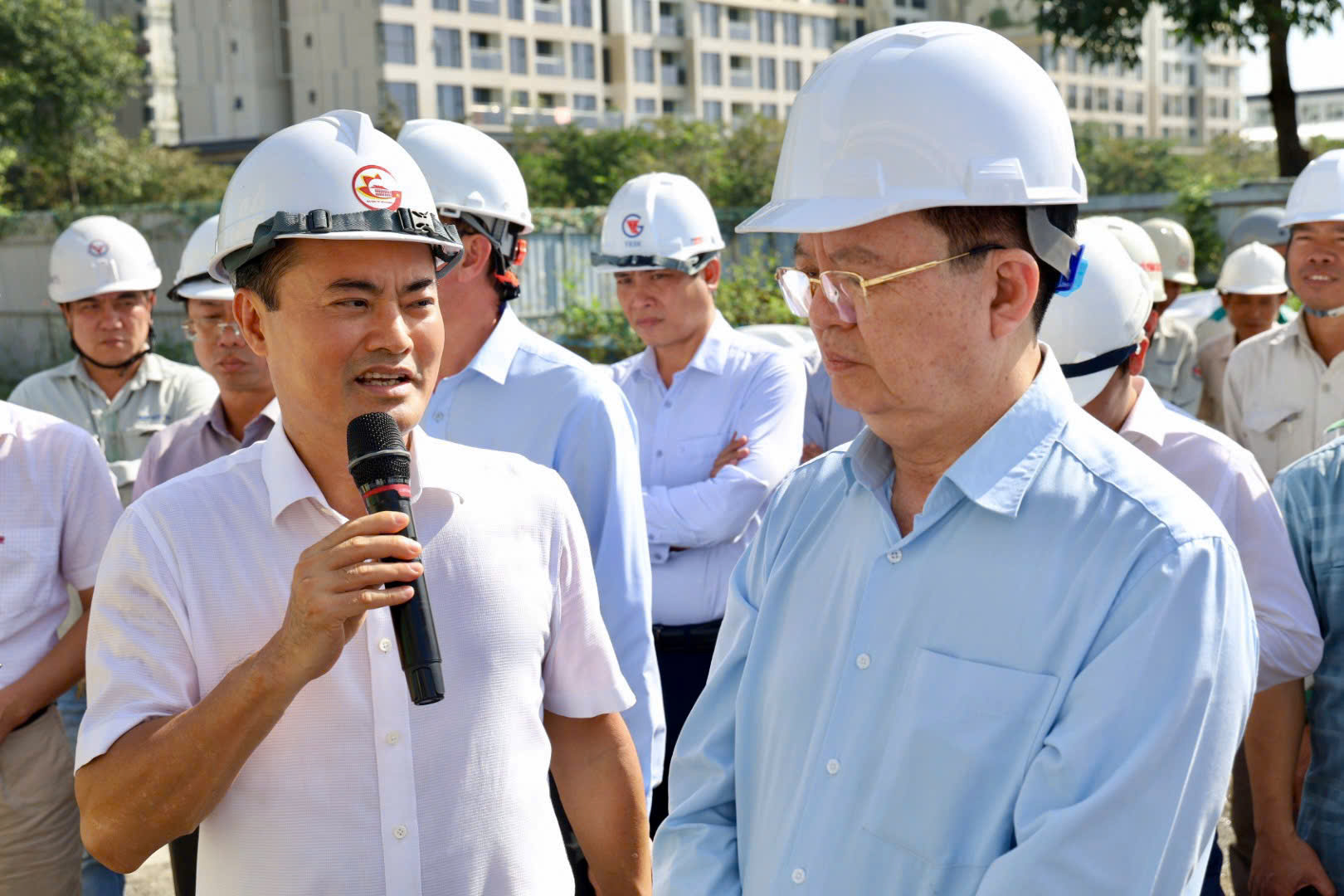 Những cây số Vành đai 3 đầu tiên sắp thông xe đạt tiến độ - Ảnh 3