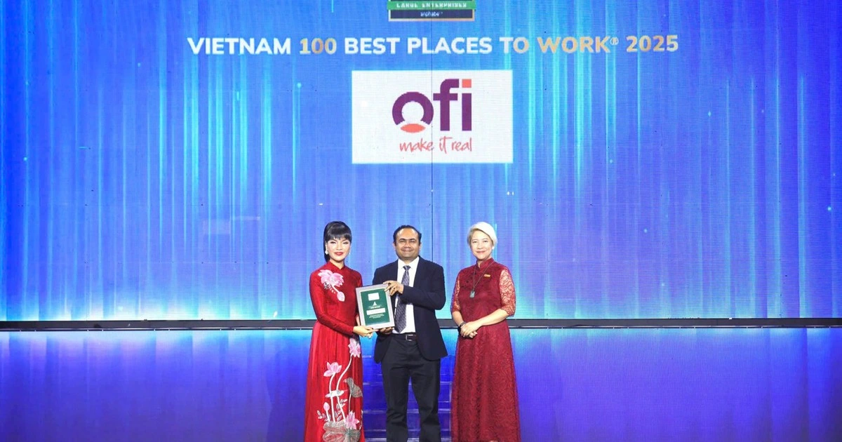 Ofi Việt Nam 3 năm liên tiếp vào top 100 Nơi làm việc tốt nhất Việt Nam