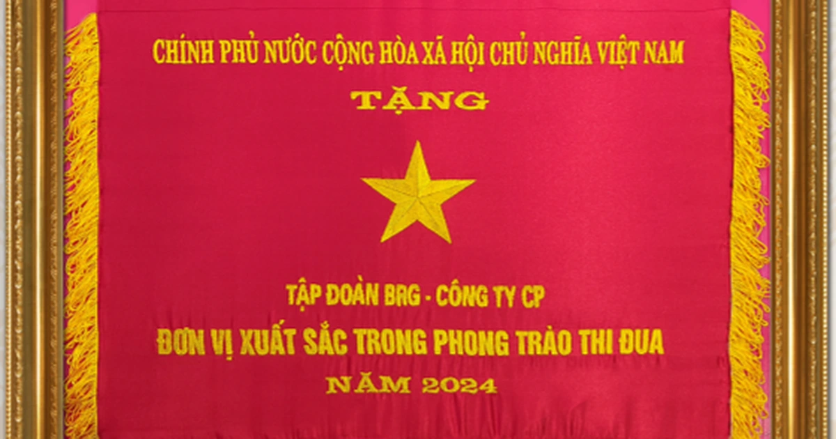 Tập đoàn BRG được trao tặng Cờ thi đua của Chính phủ