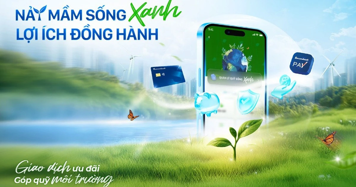 Sacombank ra mắt Gói Tài chính Xanh, hiện thực hóa cam kết phát triển bền vững ESG