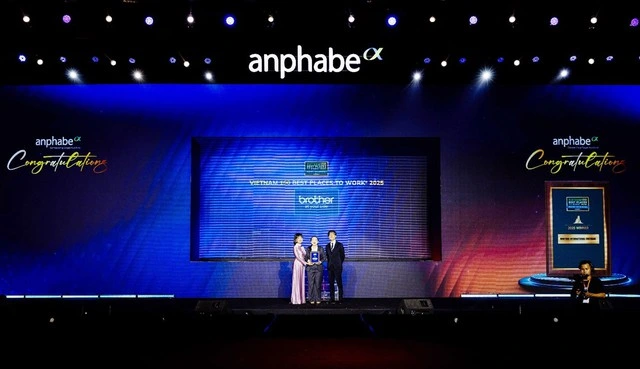 Brother International (Việt Nam) tiếp tục đạt Top 100 nơi làm việc tốt nhất Việt Nam 2025 - Ảnh 1