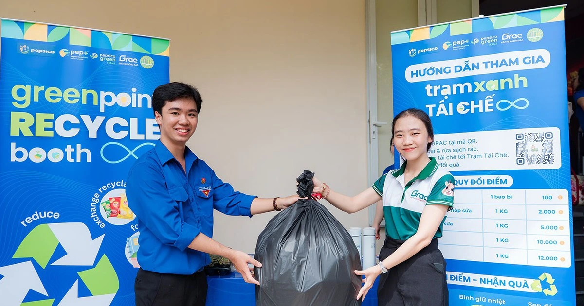 PepsiCo Foods Việt Nam phối hợp cùng GRAC mở rộng dự án ‘Trạm xanh’